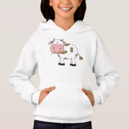 Süßes Kuh-Design - Reizvolle Farm-Tier-Kunst für K Hoodie