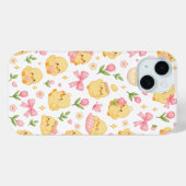 Süßes Küken & Blumen-Garten Case-Mate iPhone Hülle (Rückseite (Horizontal))
