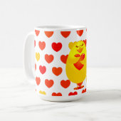 Süßes Küken in Liebe, Tasse (Vorderseite Links)