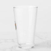 Süßes Kürbis-Lehrer-Halloween-Design_1 Glas (Links)