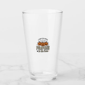 Süßes Kürbis-Lehrer-Halloween-Design_1 Glas