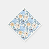 Süßes Kürbisbaby Dusche Napkins Serviette (Ecke)