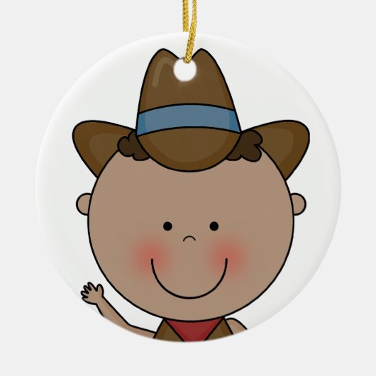 Süßes lächelndes keramik ornament (Vorne)