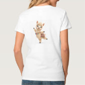 Süßes Lama T-Shirt (Rückseite)