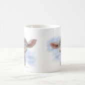 Süßes Lamm Cartoon Kaffeetasse (Mittel)
