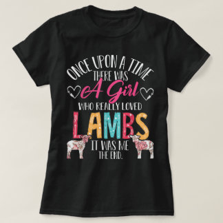 Süßes Lamm-Liebhaber-Geschenk für Mädchen und Frau T-Shirt