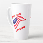 Süßes Land der Freiheit Milchtasse (Linke Ecke)