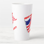 Süßes Land der Freiheit Milchtasse (Vorderseite)