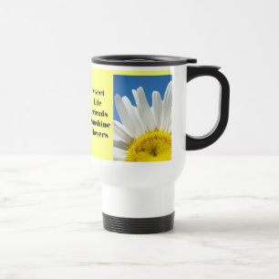 Süßes Leben Kaffeereise-Tassen Freunde Sonnenschei Reisebecher