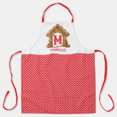 Süßes Lebkuchen Personalisiert Schürze (Vorderseite)