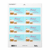 Süßes Lebkuchengebäck - Hausgebäck mit Etikett (Vorne)