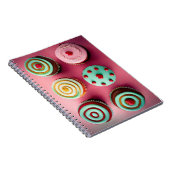 Süßes Leckerei Cupcakes II Notizblock (Rechte Seite)