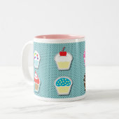 Süßes Leckereien Bäcker - Cupcake Lover Tasse (Vorderseite Links)