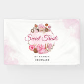 Süßes Leckereien Bäckerei Banner (Horizontal)