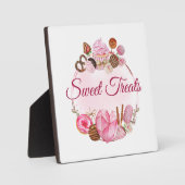 Süßes Leckereien Bäckerei Fotoplatte (Vorderseite)