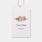 Süßes Leckereien Bäckerei Geschenkanhänger (Vorderseite)