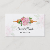 Süßes Leckereien Bäckerei Visitenkarte (Vorderseite)