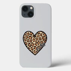 Süßes Leopard-Herz Valentinstag Geschenk Case-Mate iPhone Hülle