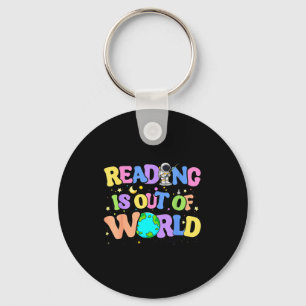 Süßes Lesen ist aus dieser Welt Weltraum Bücher Schlüsselanhänger