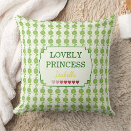 Süßes Limonen-Muster Reizende Prinzessin Kissen