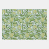 Süßes Limones Verpackungspapier Geschenkpapier Set (Vorderseite)