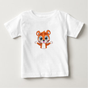 Süßes Löwen-Baby-T-Shirt Baby T-shirt