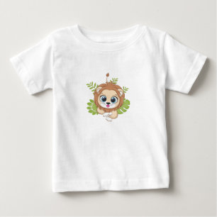 Süßes Löwen-Baby-T-Shirt Baby T-shirt