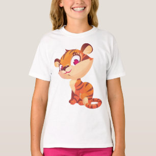 Süßes Löwenbaby-T-Shirt-Design für Kinder T-Shirt
