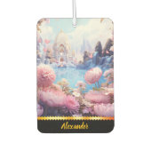 Süßes Lufterfriseur im Paradies der Blumen Autolufterfrischer (Vorderseite)