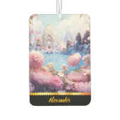 Süßes Lufterfriseur im Paradies der Blumen Autolufterfrischer (Rückseite)