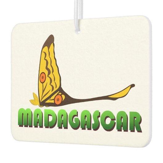 Süßes Madagaskar-Thema Autolufterfrischer (Links)