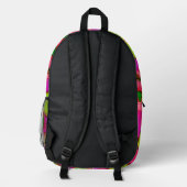 Süßes Mädchen Bedruckter Rucksack (Rückseite)