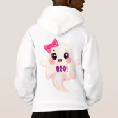 Süßes Mädchen Boo! Geist Hoodie (Rückseite)