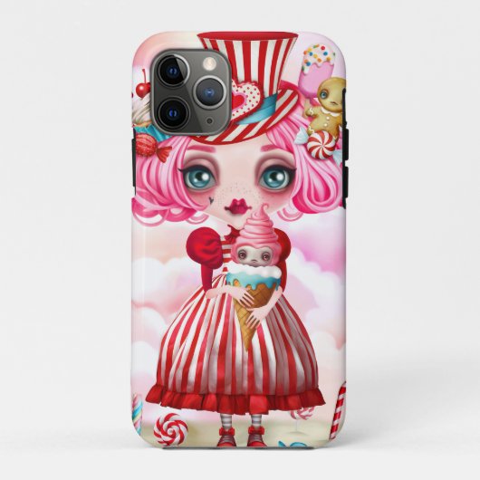Süßes Mädchen Case-Mate iPhone Hülle (Rückseite)