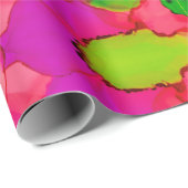 Süßes Mädchen Geschenkpapier (Rolleneckpunkt)