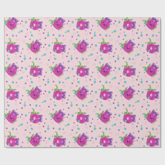 Süßes Mädchen Kawaii Oktopus Geschenkpapier