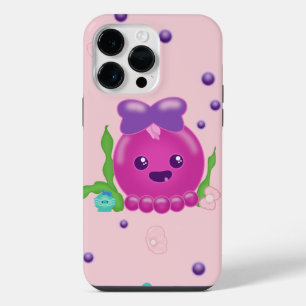 Süßes Mädchen Kawaii Oktopus iPhone 14 Pro Max Hülle