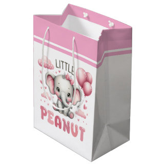Süßes Mädchen kleine Erdnuss Mittlere Geschenktüte