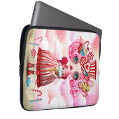 Süßes Mädchen Laptopschutzhülle (Vorne Rechts)
