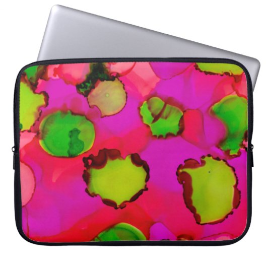 Süßes Mädchen Laptopschutzhülle (Vorderseite)