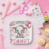 Süßes Mädchen Little Peanut Papierplatte Pappteller (Party)