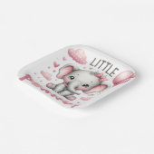 Süßes Mädchen Little Peanut Papierplatte Pappteller (Gewinkelt)