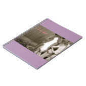 Süßes Mädchen-Pferd Notbook Notizblock (Linke Seite)