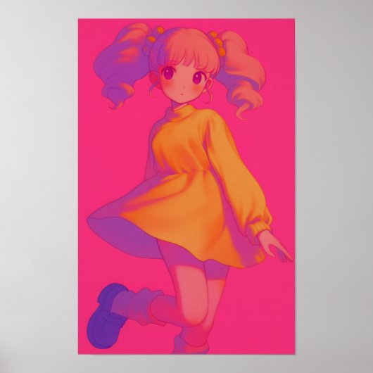 Süßes Mädchen Poster (Vorne)