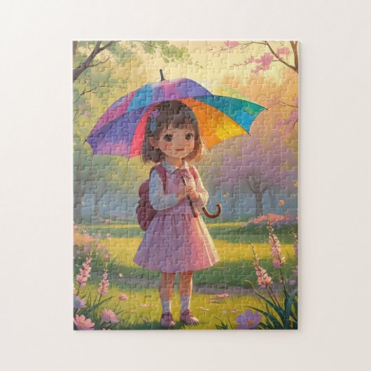 Süßes Mädchen Puzzle (Vertikal)
