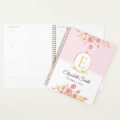 Süßes Mädchen Rosa Gold Rosen Planer (Anzeige)