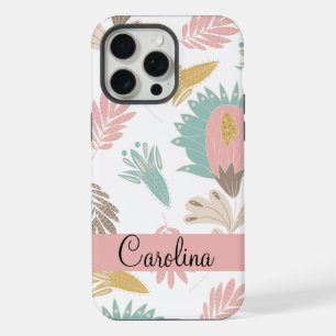 süßes, Mädchenhaftes, florales, botanisches monogr iPhone 15 Pro Max Hülle