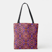 Süßes magisches Blumenmuster Tasche (Rückseite)