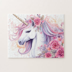 Süßes magisches Einhorn Puzzle