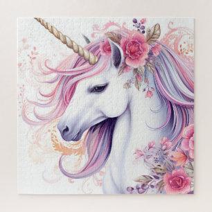 Süßes magisches Einhorn Puzzle